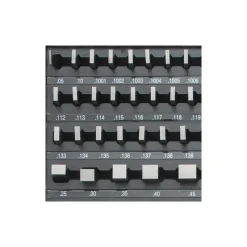 Gage Block Set: 0.05 to 4'' Range, 81 Pc, Economy Grade, Steel