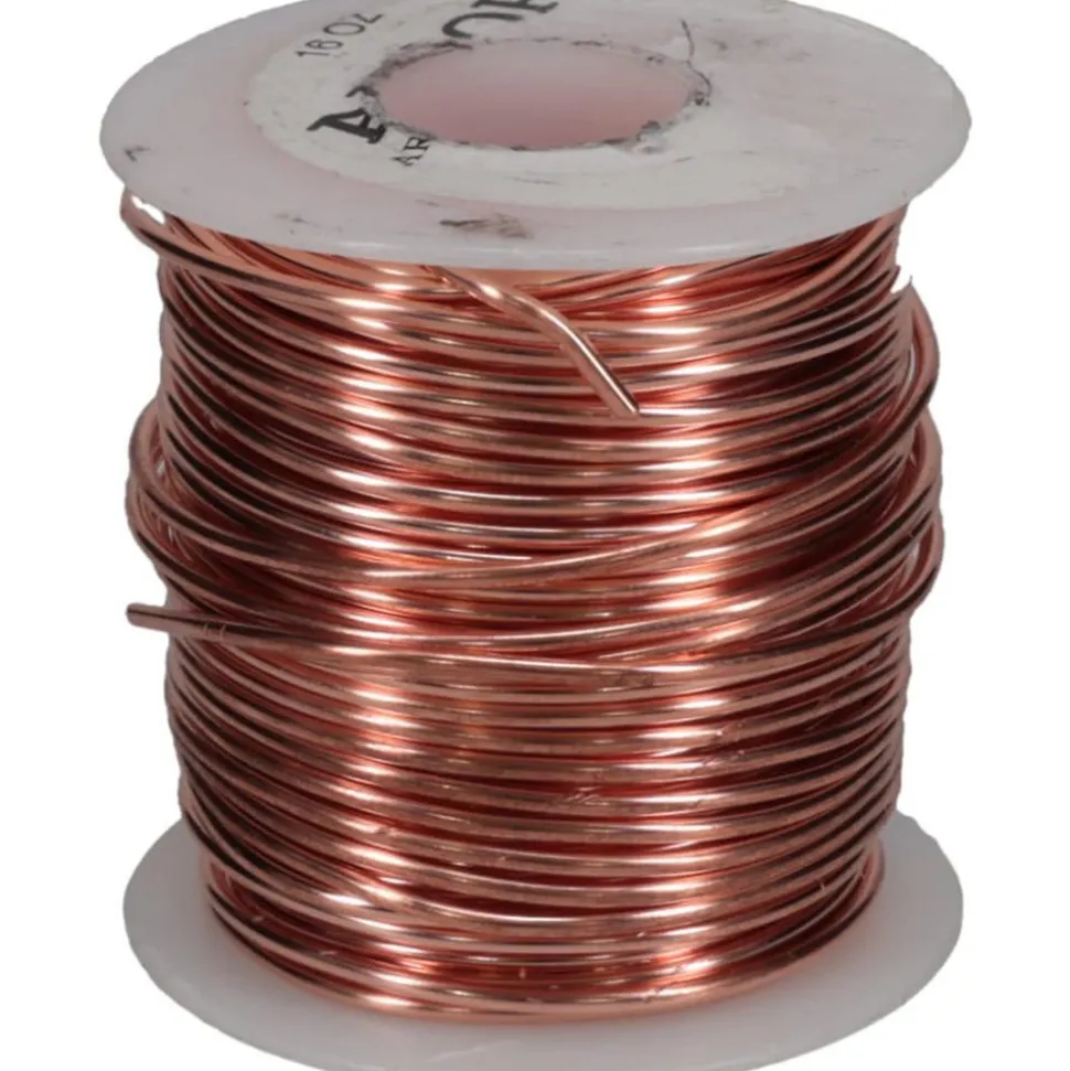 14 Gage, 0.0641" Dia x 80' Long, Bare, Copper Bus Bar Wire
