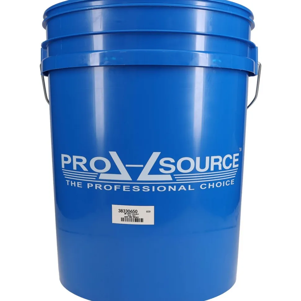 5 Gal, 14.5669" High, High-Density Polyethylene Round Blue Single Pail