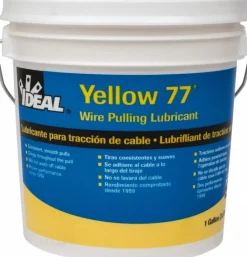 1 Gallon Pail, Yellow Wire Pulling Lubricant Wax