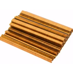 Galvanized Crown Staple: 3/8" Leg Length