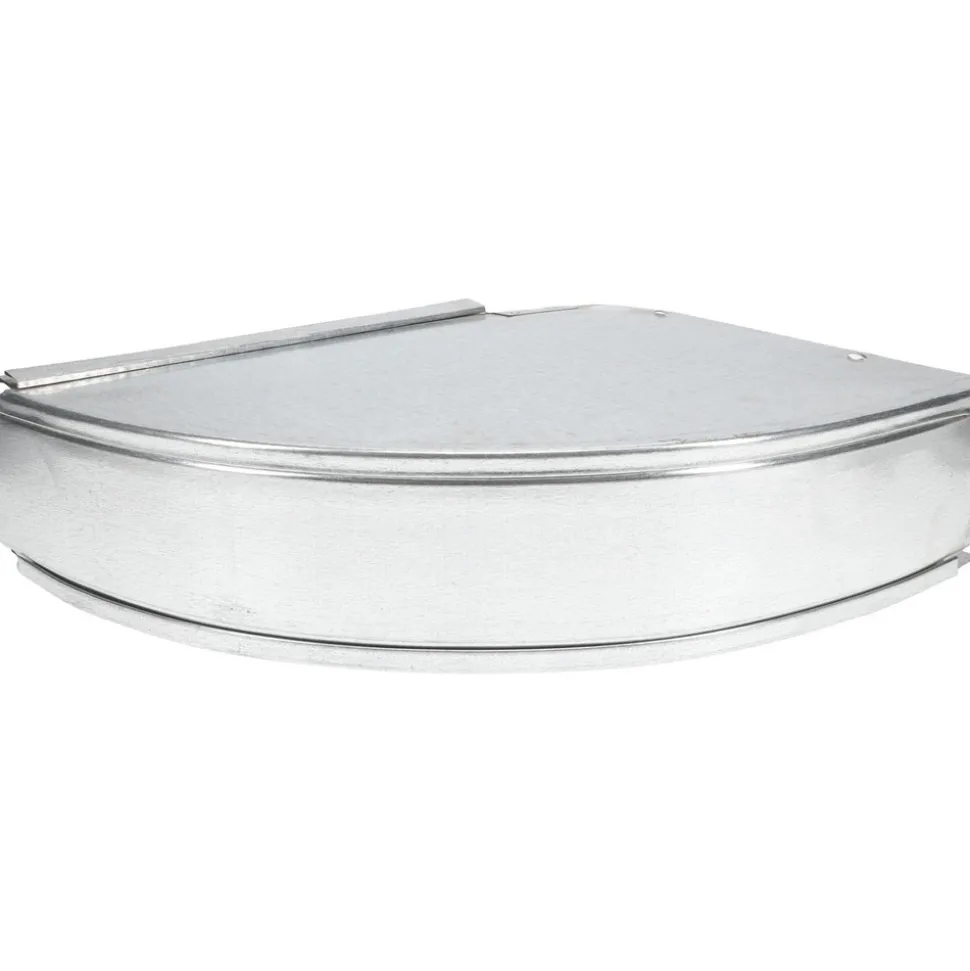Galvanized Duct Flatway 90° Stack Elbow