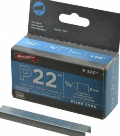Galvanized Steel Crown Staple: