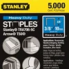 Galvanized Steel Heavy-Duty Power Crown Staple: 3/8" Leg Length