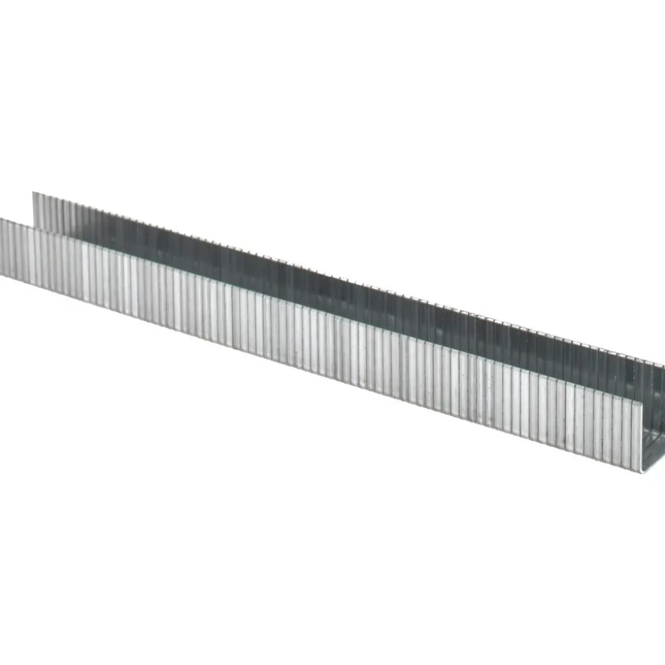 Galvanized Steel Heavy-Duty Power Crown Staple: 3/8" Leg Length