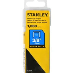 Galvanized Steel Heavy-Duty Power Crown Staple: 3/8
