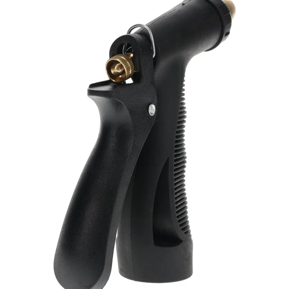 Garden Hose Pistol Nozzle: Zinc