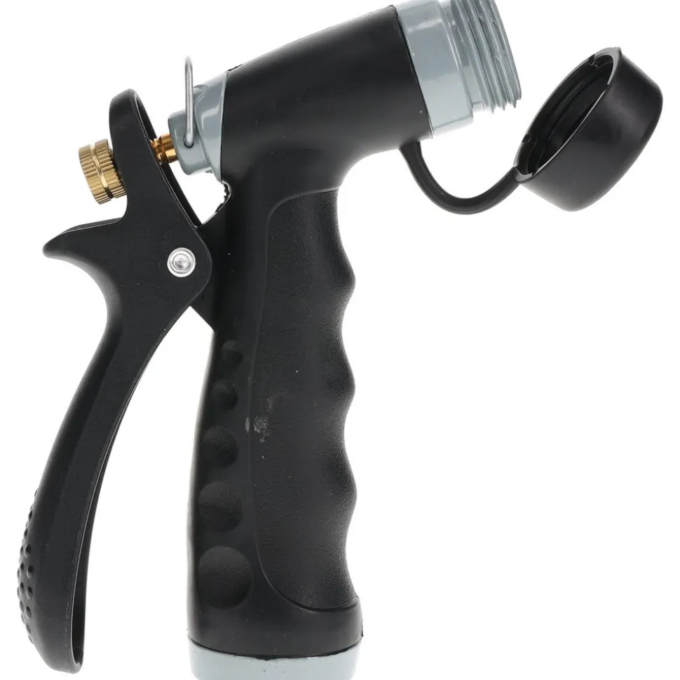 Garden Hose Pistol Nozzle: Zinc