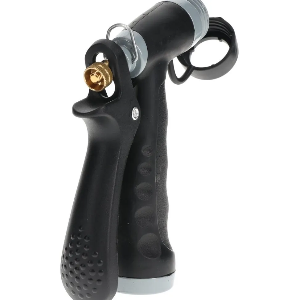 Garden Hose Pistol Nozzle: Zinc