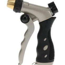 Garden Hose Pistol Nozzle: Zinc
