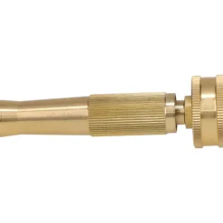 Garden Hose Twist Nozzle: Brass