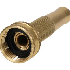 Garden Hose Twist Nozzle: Brass