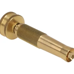 Garden Hose Twist Nozzle: Brass