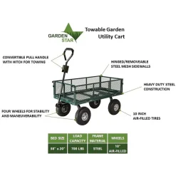 Garden Utility Cart: 43-11/16