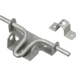 Gate Latches: Mount Type: Screw; Finish/Coating: Galvanized