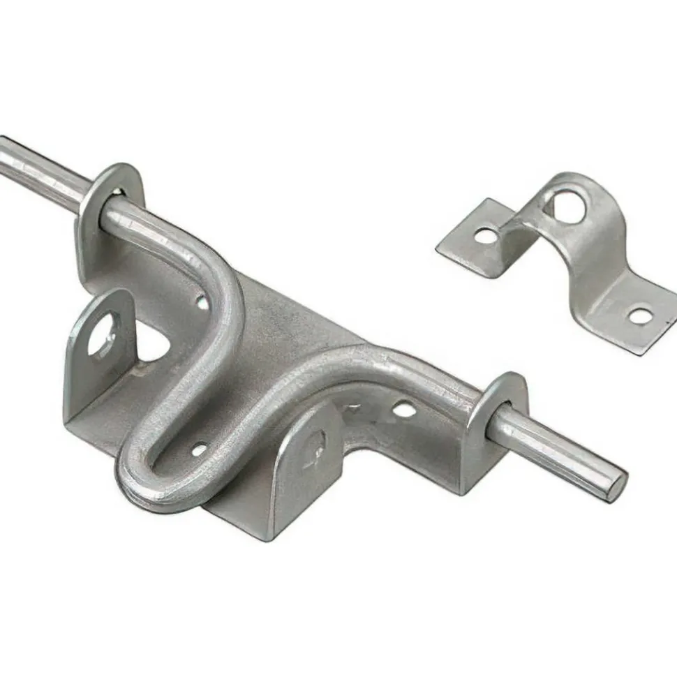 Gate Latches: Mount Type: Screw; Finish/Coating: Galvanized