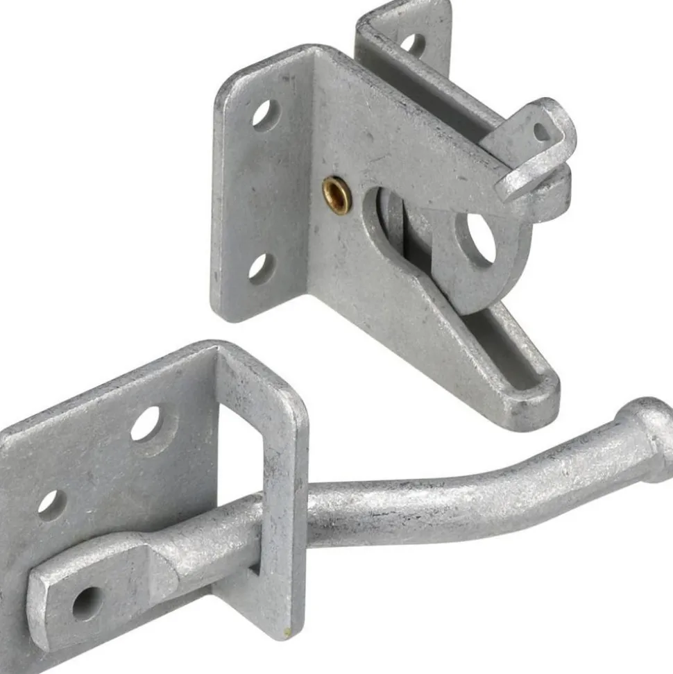 Gate Latches: Mount Type: Screw; Finish/Coating: Galvanized