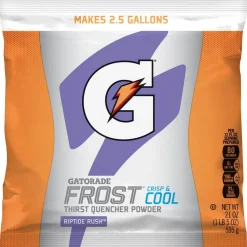 Gatorade Sports Drink: 21 oz Pack, Riptide Rush, Powder, Yields 2.50 gal