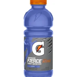 Gatorade Sports Drink: 20 oz Bottle, Fierce Grape, Ready-to-Drink