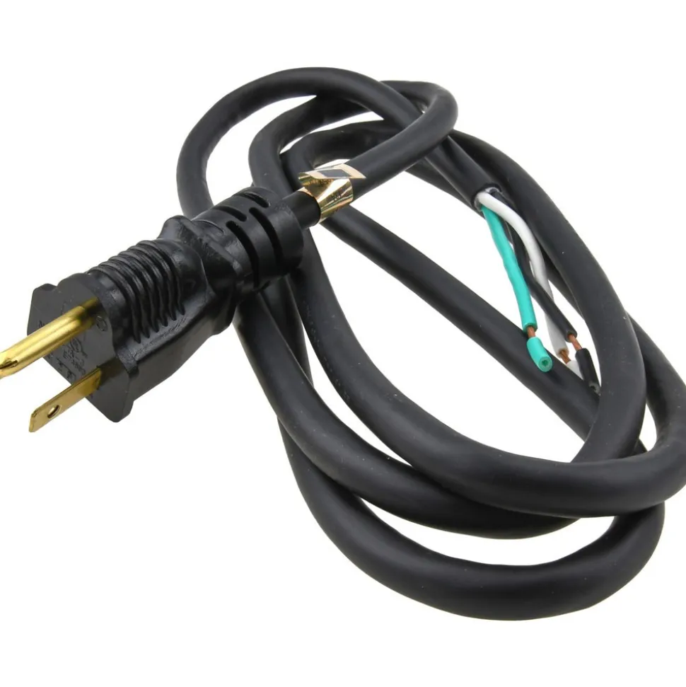 9', 16/3 Gauge/Conductors, Black Outdoor Replacement Cord
