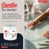 GeneralClean™ L30 Heavy Duty Cleaning Towels (05841), Jumbo Roll, Strong and Soft Towels, White