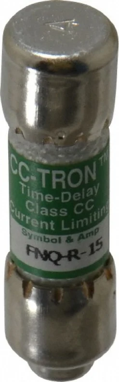 General Purpose Fuse: Time Delay, CC, 15.0000 A