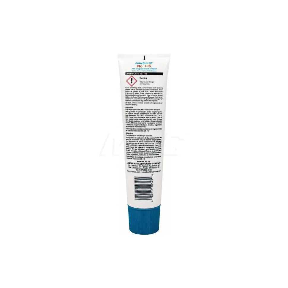 General Purpose Grease: 10 oz, Zinc Oxide