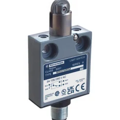 General Purpose Limit Switch: SPDT, NC, Parallel Roller Plunger, Top