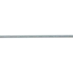 General-Purpose Threaded Rod: 3/8-16, 3' OAL, Low-Carbon Steel, Zinc Finish