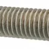 General-Purpose Threaded Rod: 5/8-11, 3' OAL, Low-Carbon Steel, Zinc Finish