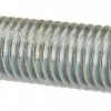 General-Purpose Threaded Rod: 3/4-10, 3' OAL, Low-Carbon Steel, Zinc Finish