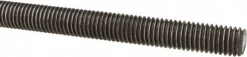 General-Purpose Threaded Rod: 1/2-13, 3' OAL, Low-Carbon Steel, Plain & Oil Finish