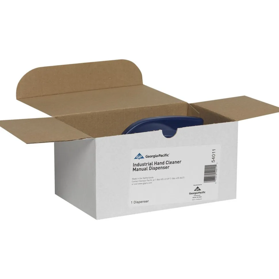 Georgia-Pacific Manual Industrial Hand Cleaner Dispenser, Blue