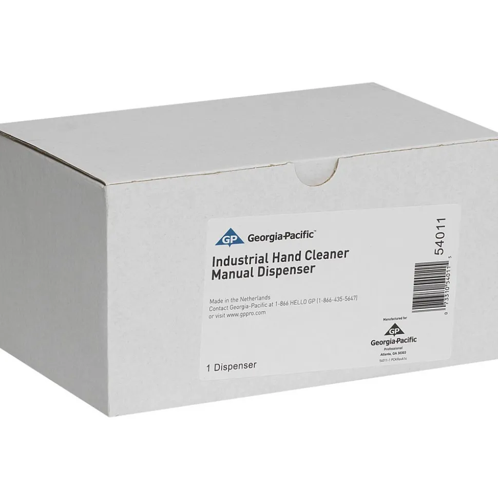 Georgia-Pacific Manual Industrial Hand Cleaner Dispenser, Blue
