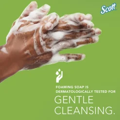 Green Certified Foam Hand Soap, 1.2 L Clear, Unscented Automatic Hand Soap Refills for Kimberly-Clark Professional ICON & Scott Pro Automatic Dispensers, Ecologo, NSF E-1 Rated