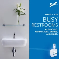 Green Certified Foam Hand Soap, 1.2 L Clear, Unscented Automatic Hand Soap Refills for Kimberly-Clark Professional ICON & Scott Pro Automatic Dispensers, Ecologo, NSF E-1 Rated