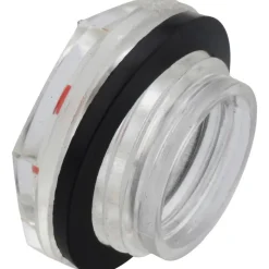 G 1/2 Thread, 24mm Distance Across Flats, Plastic Oil Level Sight Glasses