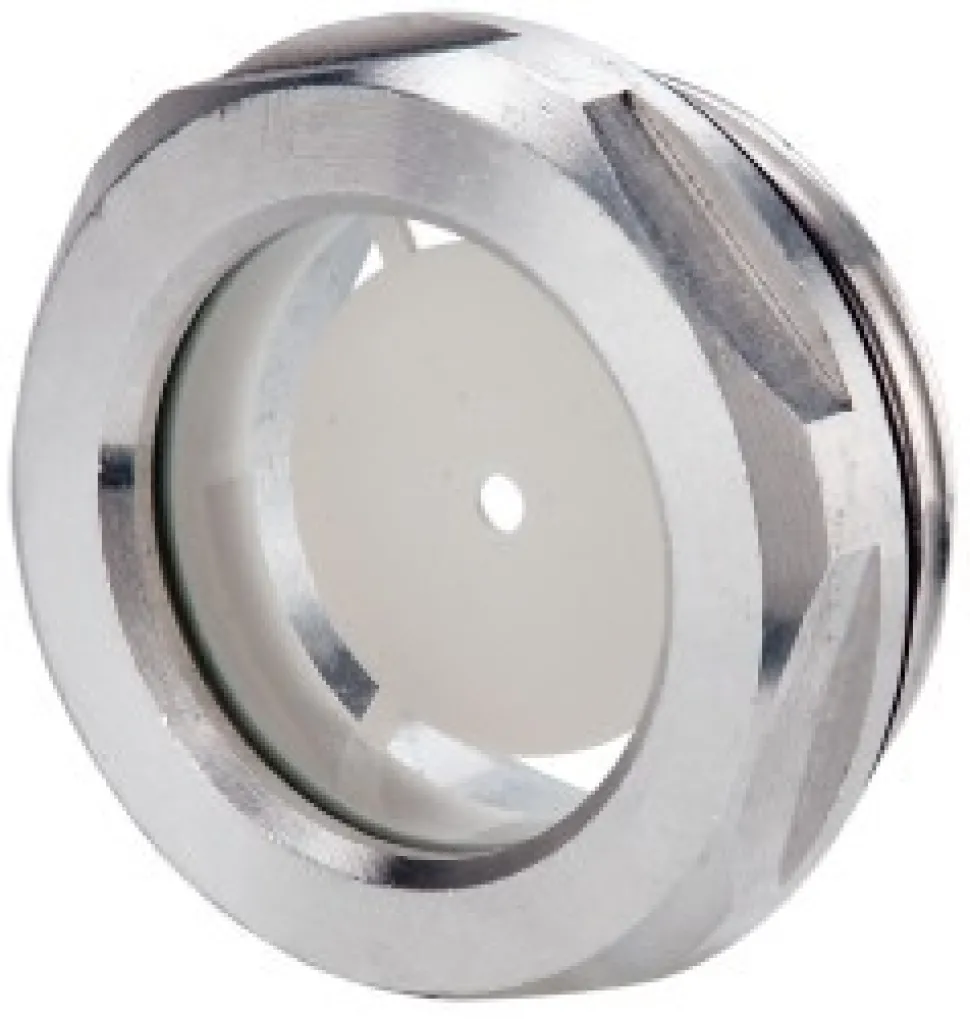 G 1-1/4 Thread, 40mm Distance Across Flats, Aluminum Oil Level Sight Glasses