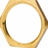 G 1 Thread, 37mm Distance Across Flats, Brass Oil Level Sight Glasses