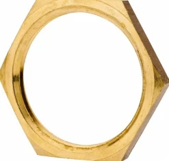 G 1 Thread, 37mm Distance Across Flats, Brass Oil Level Sight Glasses