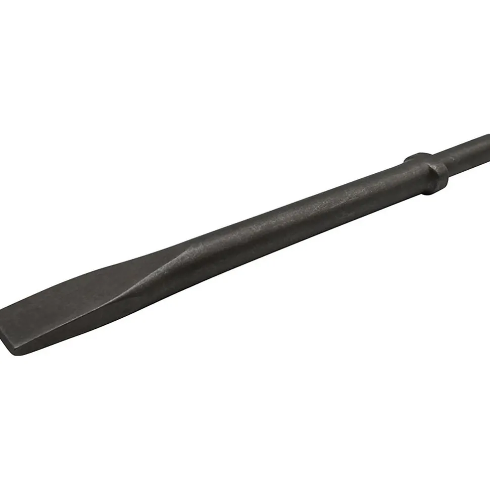 Hammer & Chipper Replacement Chisel: Flat, 1" Head Width, 12" OAL