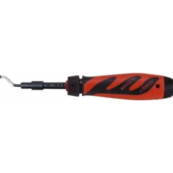 Hand Deburring Tool Set: 5 Pc, High Speed Steel