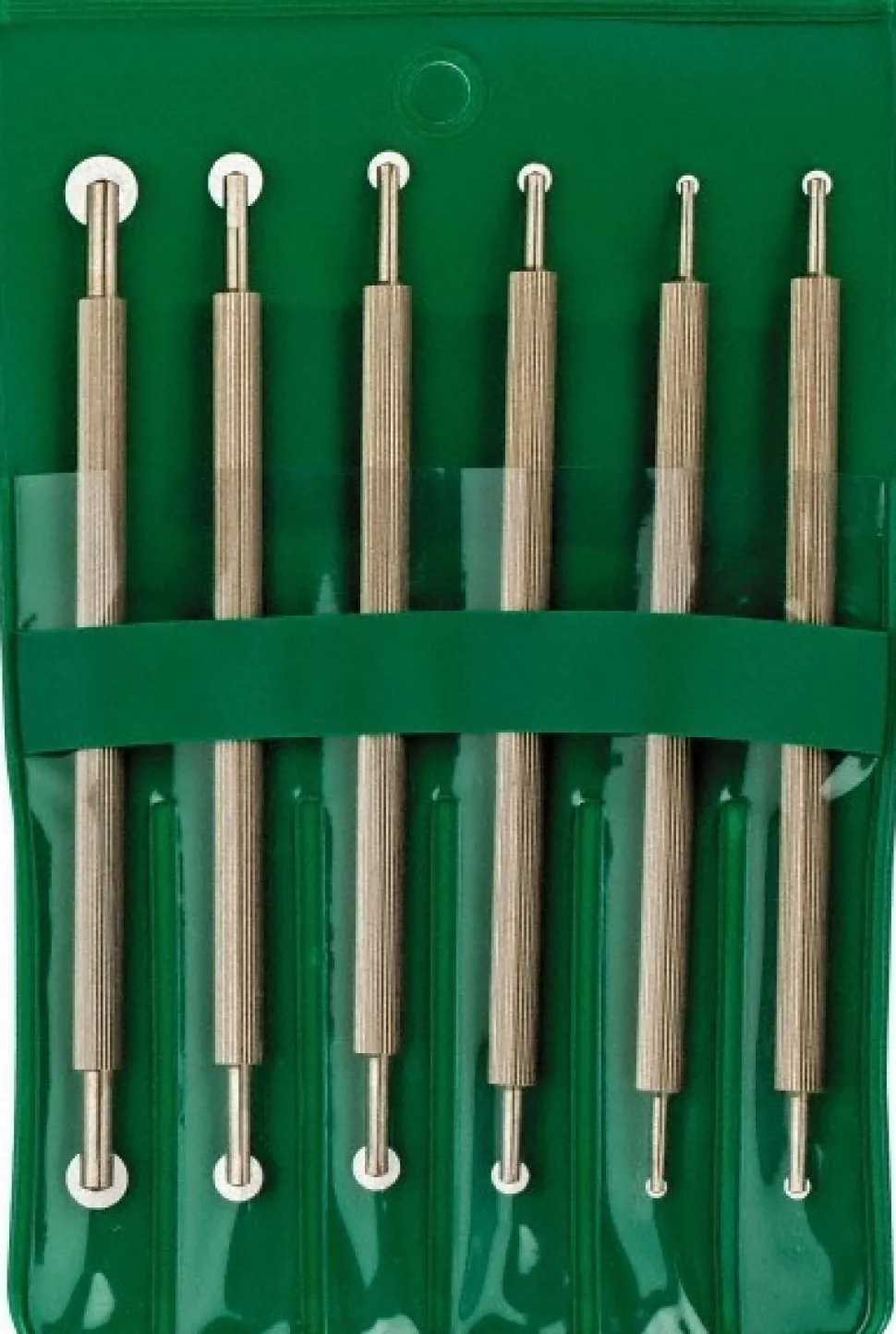 Hand Deburring Tool Set: 6 Pc, High Speed Steel