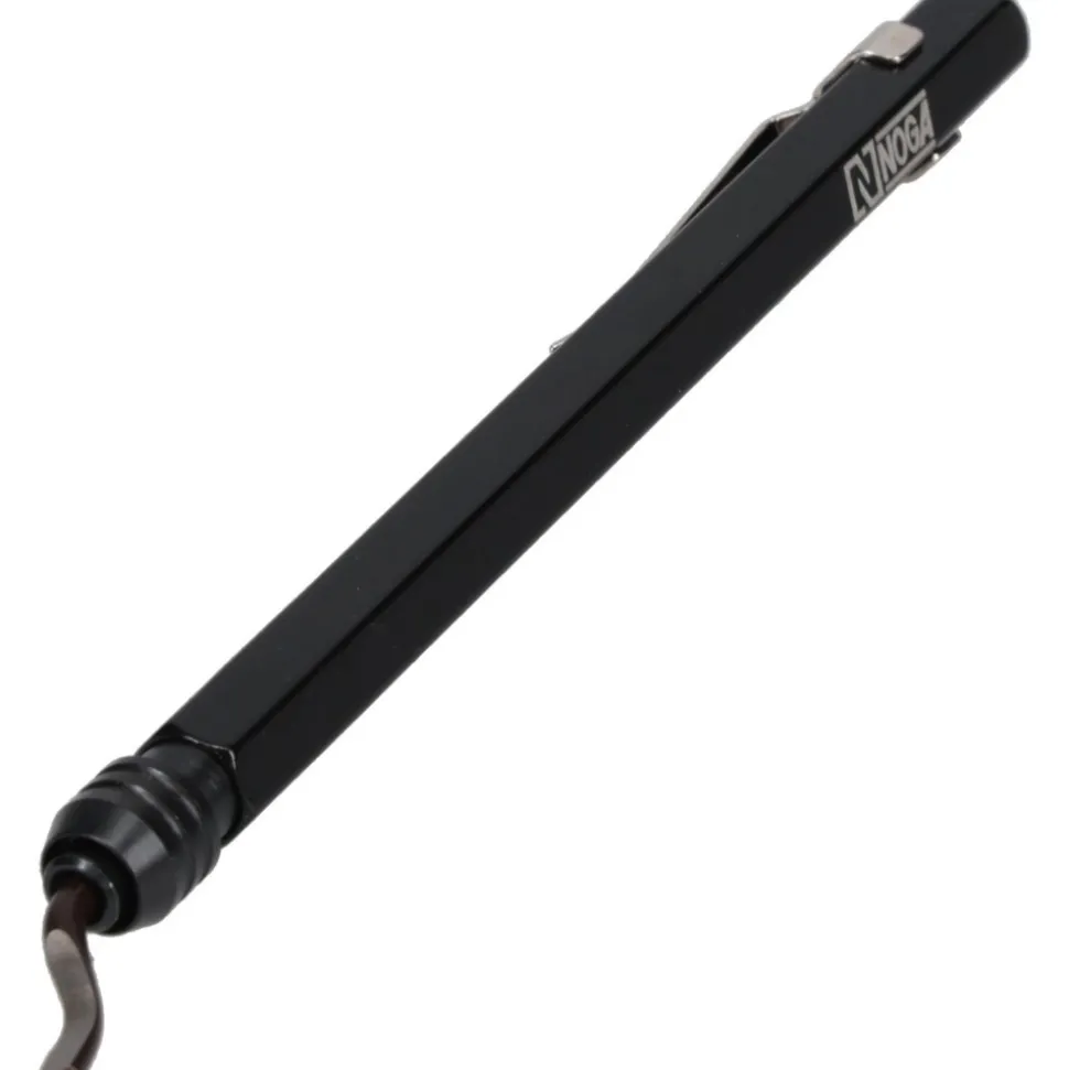 Hand Deburring Tool Set: 2 Pc, High Speed Steel