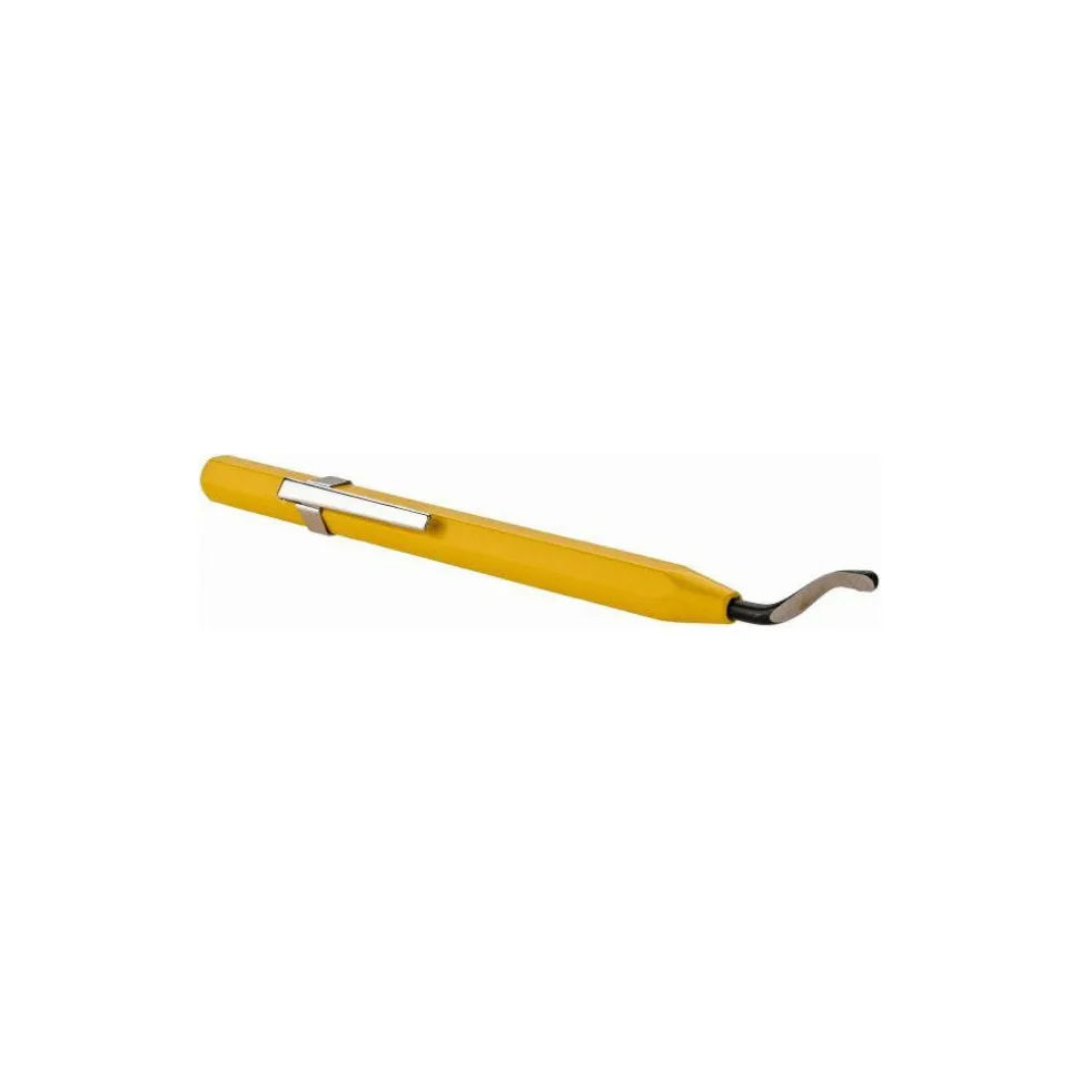 Hand Deburring Tool Set: 2 Pc, High Speed Steel