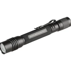 Handheld Flashlight: LED, 270 Lumens, 48 hr Max Run Time, Disposable Battery (Included)