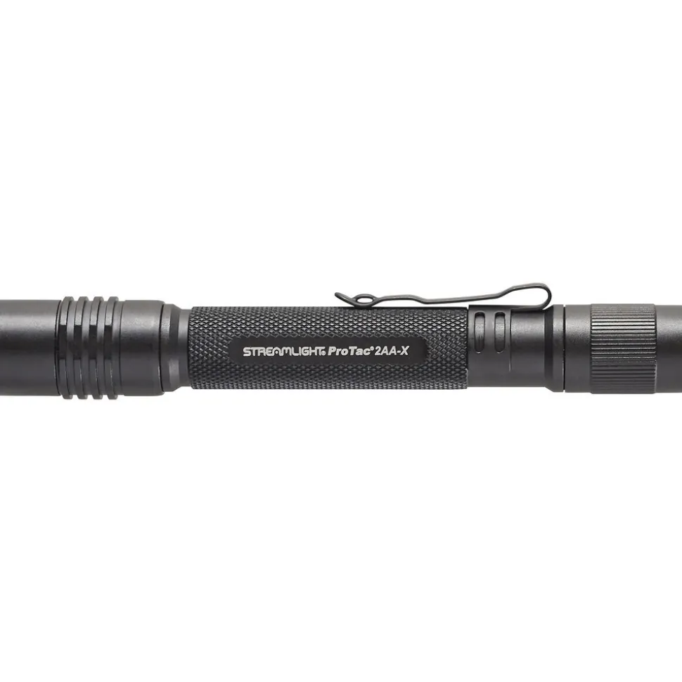 Handheld Flashlight: LED, 270 Lumens, 48 hr Max Run Time, Disposable Battery (Included)