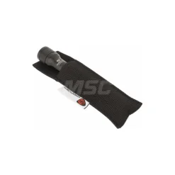 Handheld Flashlight: LED, 225 Lumens, 10 hr Max Run Time, AA Battery (Included)
