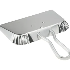 Handheld Dustpan: Aluminum Body, 9" Aluminum Handle