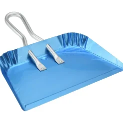 Handheld Dustpan: Aluminum Body, 9" Aluminum Handle